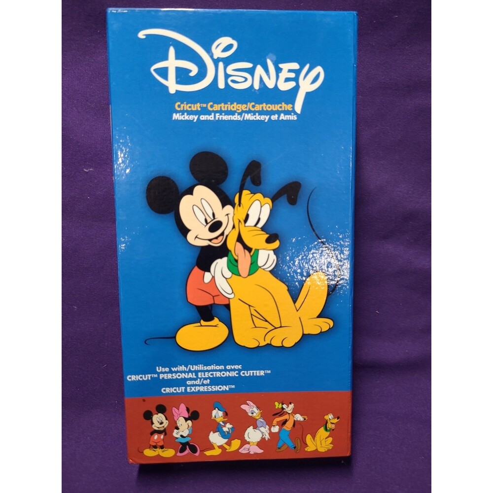 Disney Cricut Cartridge Mickey and Friends 29-0382